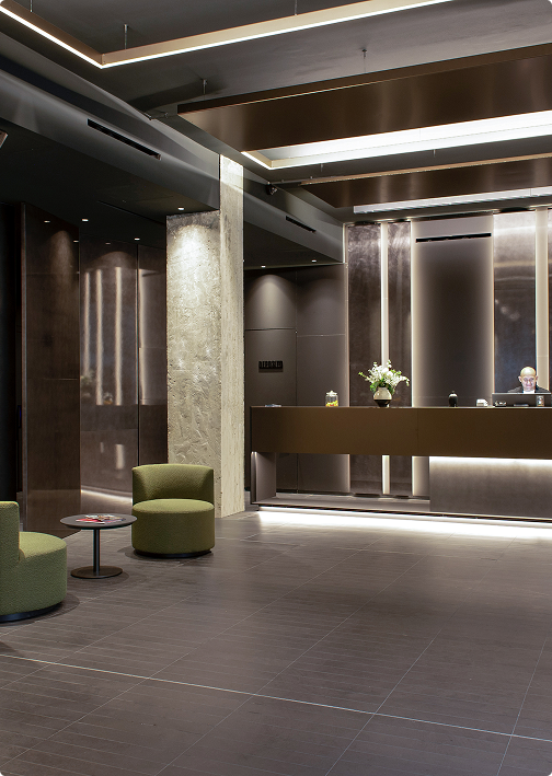 Dettaglio Reception - 7BA Hotel Milano